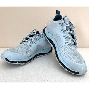 LL Bean Women's North Peak Ventilated Trail Shoes 3 Size 8 Med Color Blue Haze